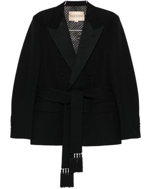 Valentino Jackets - Black