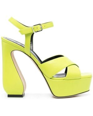 SI ROSSI Sandals - Yellow