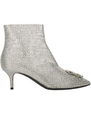 Moschino Pointed Toe Boots - White