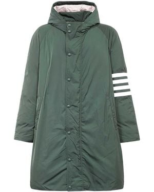 Thom Browne Technical Fabric Parka - Green