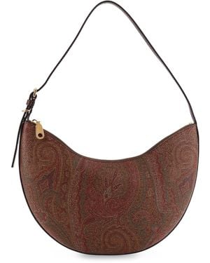ショルダーバッグ・ポシェット ETRO BORSA HOBO MBORSA HOBO ESSENTIAL MEDIA IN TESSUTO PAISL Borsa donna Etro hobo Essential piccola in tessuto paisley