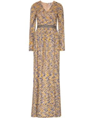 Missoni Knitted Long Dress - Natural