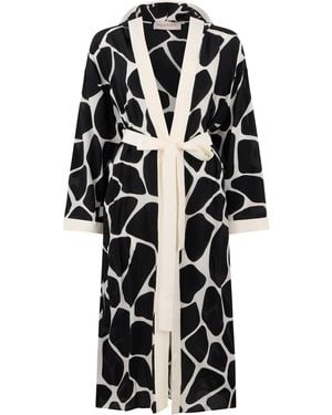 Valentino Garavani Soft Fabric Robe - Black