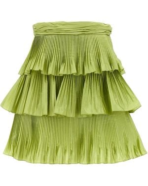 Valentino Garavani Skirt Velentino Taffetà - Green