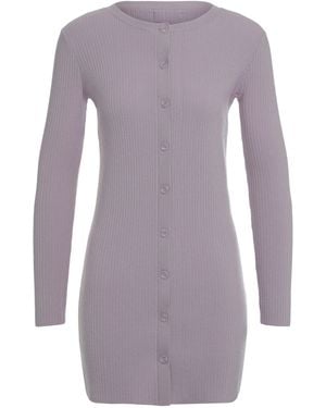 SABLYN Vienna Cashmere Cardigan - Purple