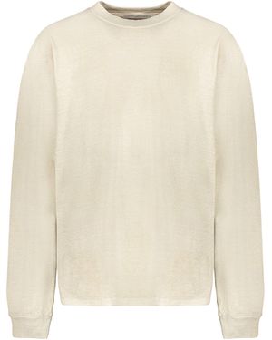 John Elliott Cotton T-Shirt - Natural