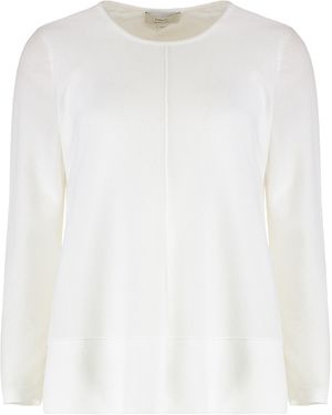 Vince Cotton Blend Blouse - White
