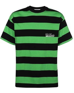 MSGM Cotton T-Shirt - Green