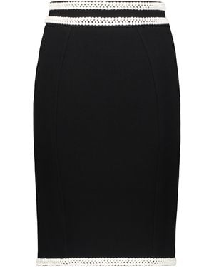 Moschino Pencil Skirt - Black