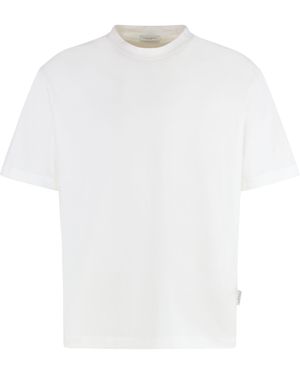 Paolo Pecora Cotton Crew-Neck T-Shirt - White