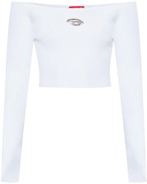 DIESEL M Vera Ls Top - White