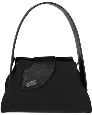 Gcds Leather Bag - Black