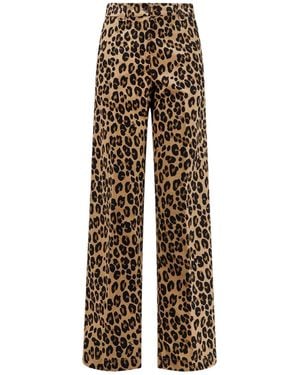 Aspesi Pants Spotted - Natural