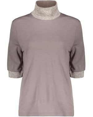 Herno Wool Blouse - Brown