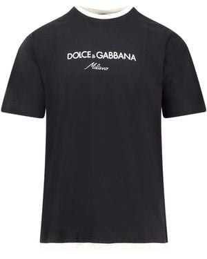 Dolce & Gabbana T-Shirts And Polos - Black