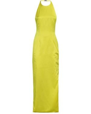 Gcds Strapless Dress - Yellow