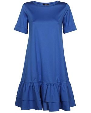 Weekend by Maxmara Cotton Dress - Blue