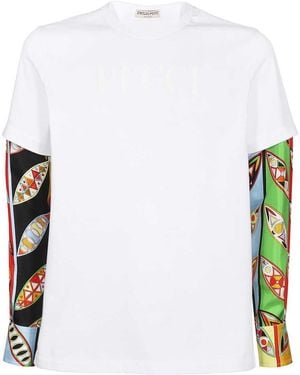 Emilio Pucci Cotton T-Shirt - White