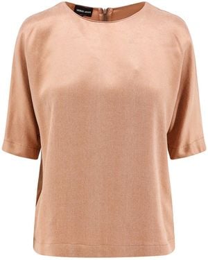 Giorgio Armani Eco-Viscose And Cupro Top - Multicolor