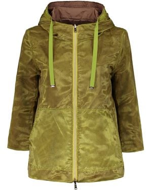 Herno Hooded Reversible Jacket - Green