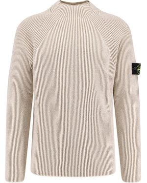 Stone Island Sweaters - White