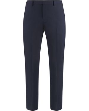 PT01 Dieci Stretch Wool Pants - Blue
