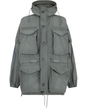 Maison Margiela Oversized Parka - Grey