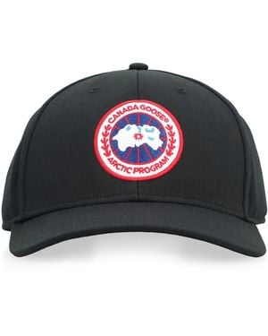 Canada Goose Arctic Disc Logo Baseball Cap - Black