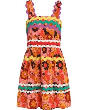 Celiab Cotton Dress - Red