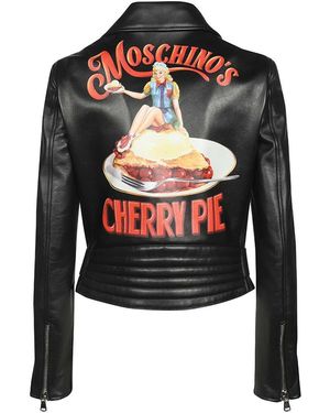 Moschino Leather jackets for Women | Online Sale up to 83