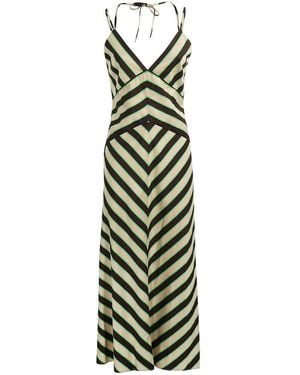 MSGM Printed Dress - Green