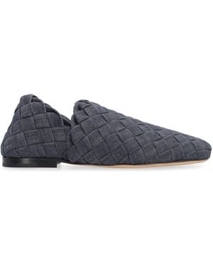 Bottega Veneta Denim Slippers - Blue