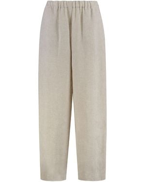 Fabiana Filippi Trevi Linen Pants - White