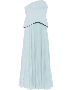 Solace London Britt Maxi Dress - Blue