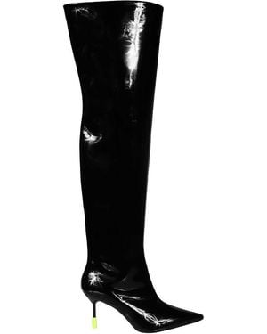MSGM Over-The-Knee Boots - Black