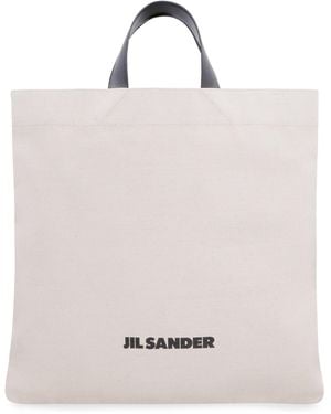 Jil Sander Canvas Tote Bag - Pink