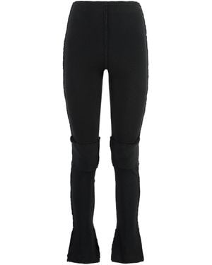 TALIA BYRE Knit Flared Pants - Black