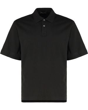 Roberto Collina Cotton Polo Shirt - Black