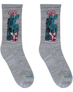 Market Cotton Socks - Gray