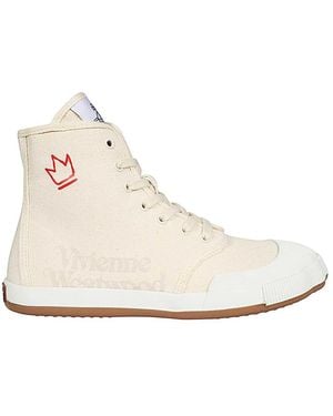 Vivienne Westwood High-Top Sneakers - Natural