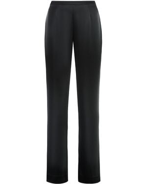 St. John Satin Pants - Black