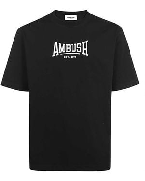 Ambush Cotton T-Shirt - Black