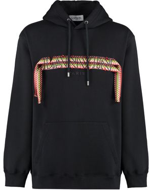 Lanvin Cotton Hoodie - Black