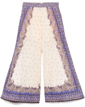 Zimmermann Pants - Purple