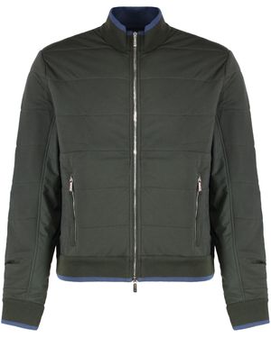 Moorer Jeremy Full Zip Hoodie - Black