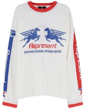 Represent T-Shirts And Polos - White