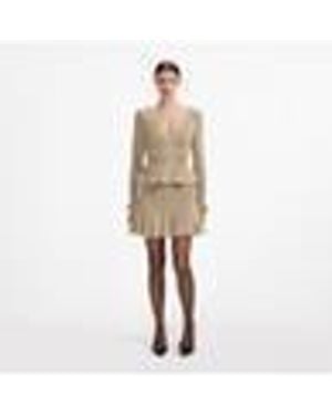 Self-Portrait Self Portrait Dresses Golden - White