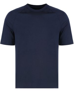 BOSS Wool Blend T-Shirt - Blue