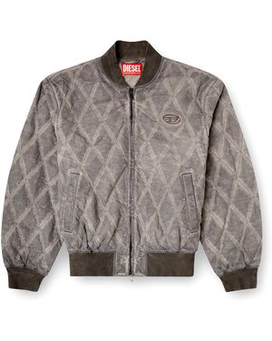 DIESEL Jackets - Gray