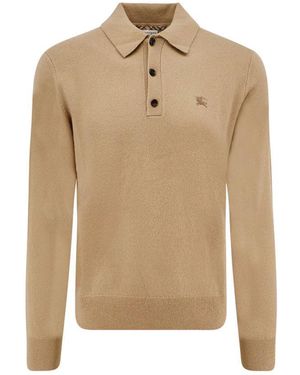 Burberry Sweaters - Natural